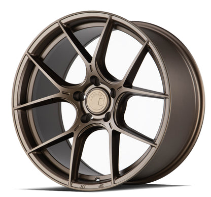 Aodhan AH-11 18x9.5 rim Concave silver 5x120 wheel ET35 Hellaflushed