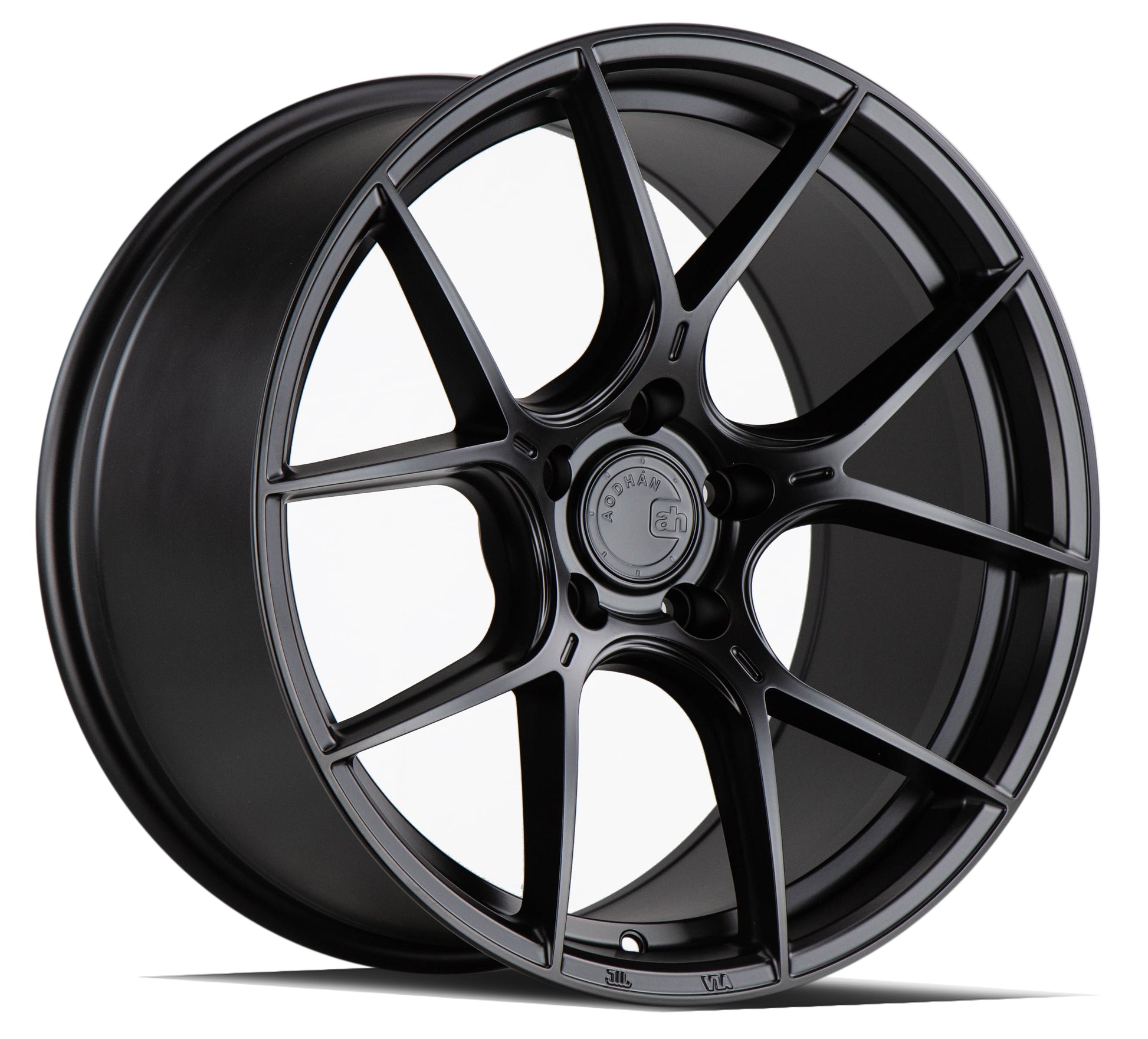 Aodhan AH-11 19x9.5 wheel 5x112 Matte Black Concave 5 spoke Rim