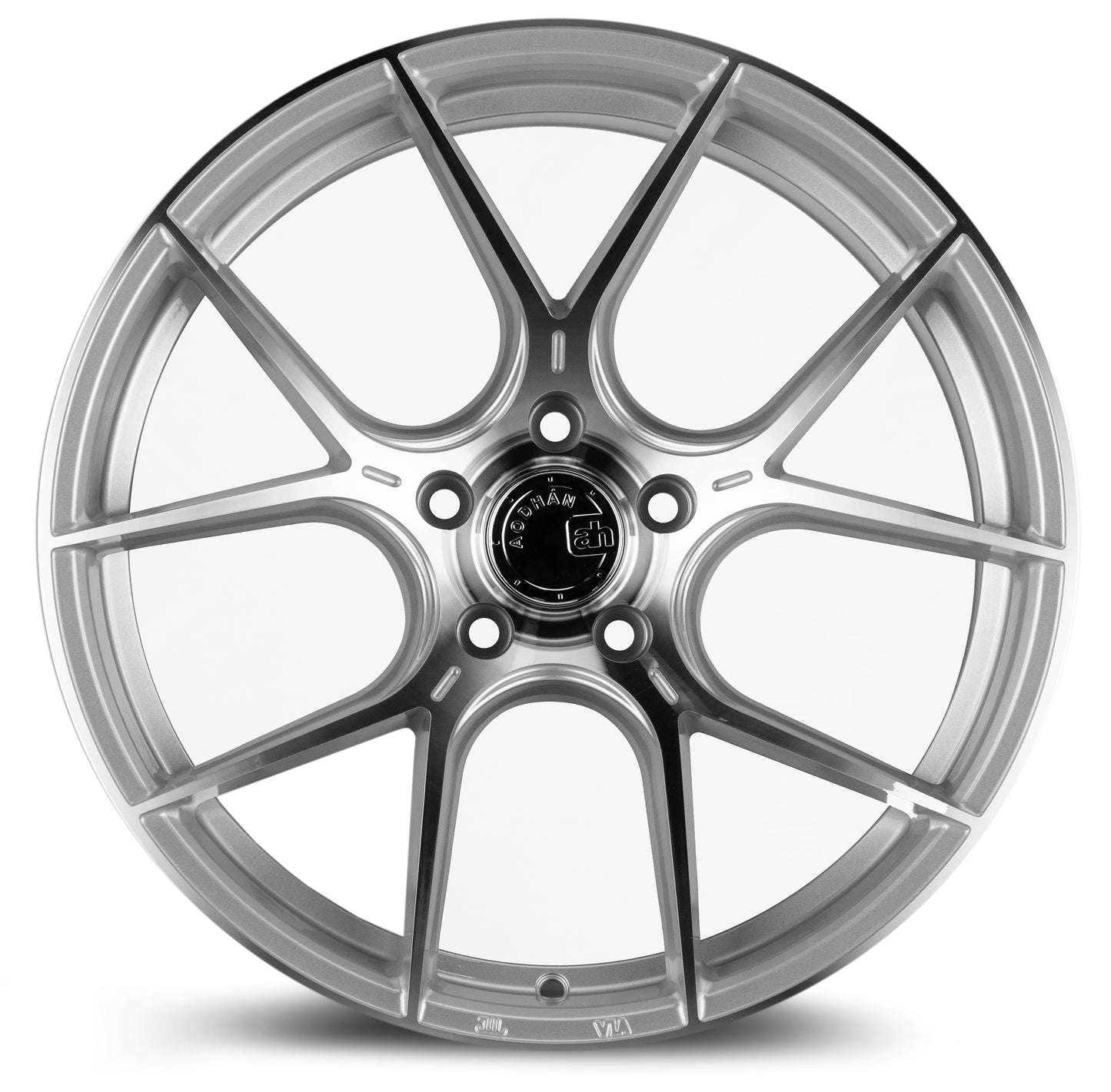 Aodhan AH-11 19x8.5 Concave black 5x112 wheel ET35 stance