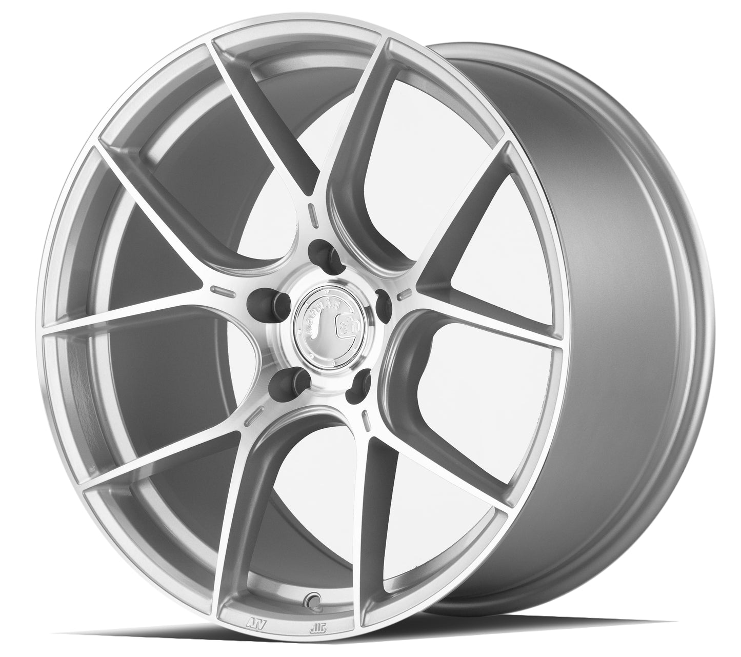 Aodhan AH-11 19x9.5 rim Concave black 5x120 wheel ET35 Hellaflushed