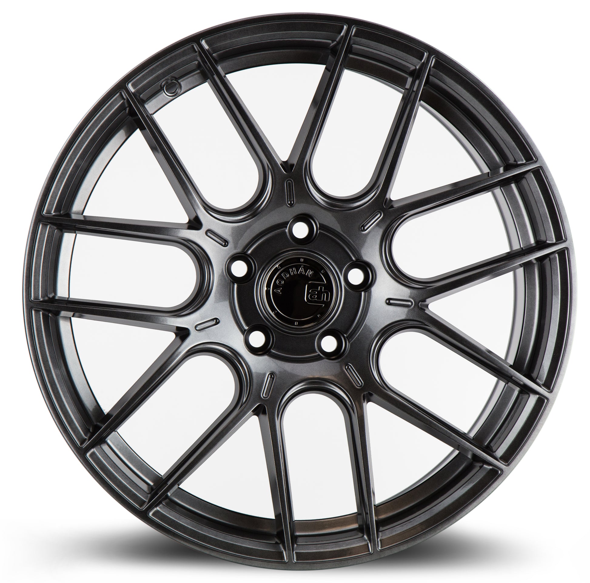 Aodhan AH-X 18x8.5 Concave black 5x114.3 wheel ET35 stance