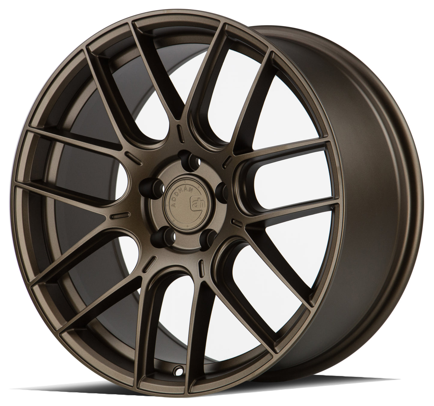 Aodhan AH-X 18x8.5 rim Concave silver 5X4.5 wheel ET35 Hellaflushed