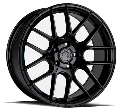 Aodhan AH-X 18x8.5 wheel 5x112 Matte Black Concave Rim