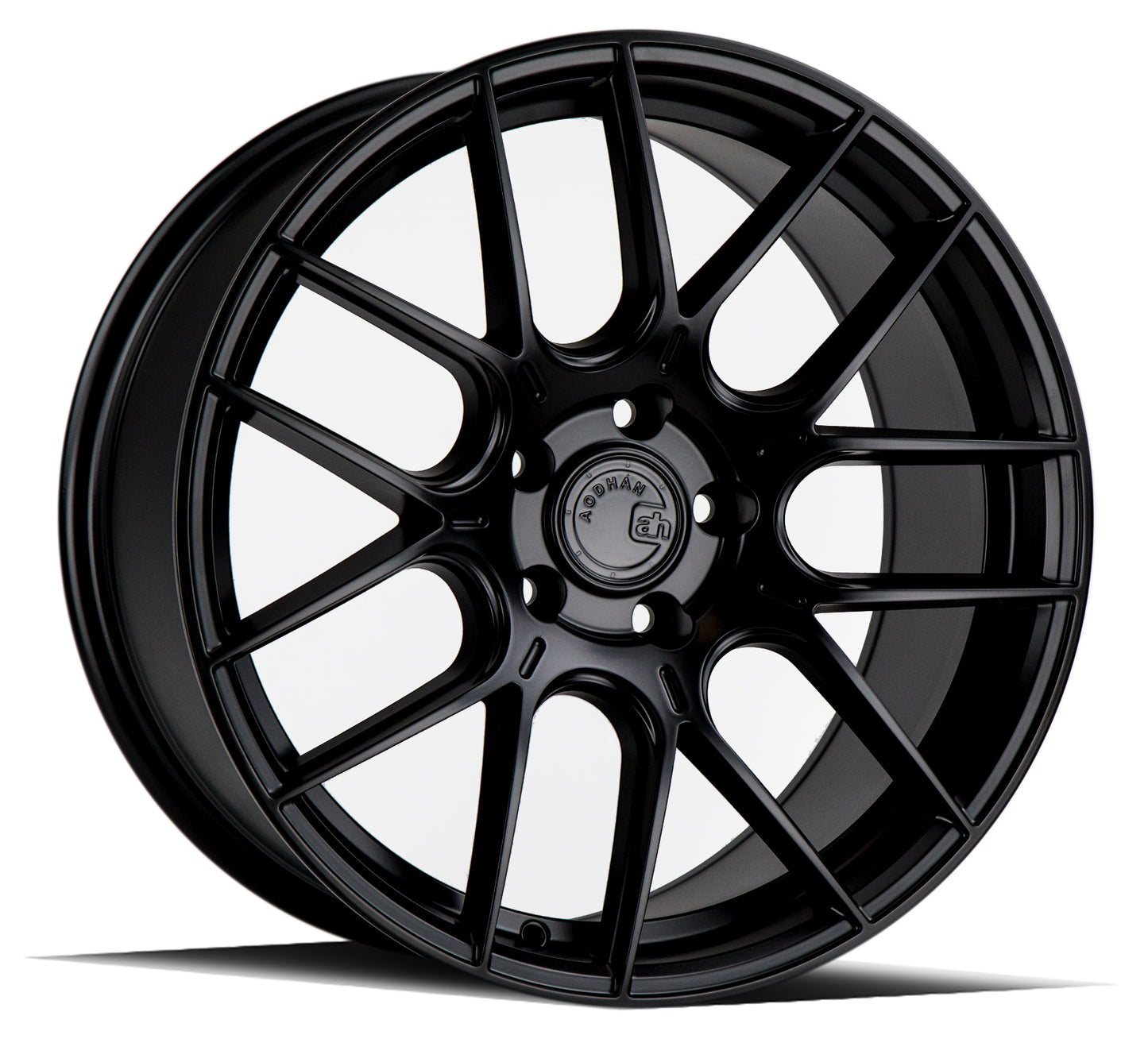 Aodhan AH-X 18x8.5 wheel 5x114.3 Matte Black Concave Rim