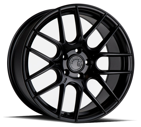 Aodhan AH-X 18x8.5 wheel 5x114.3 Matte Black Concave Rim