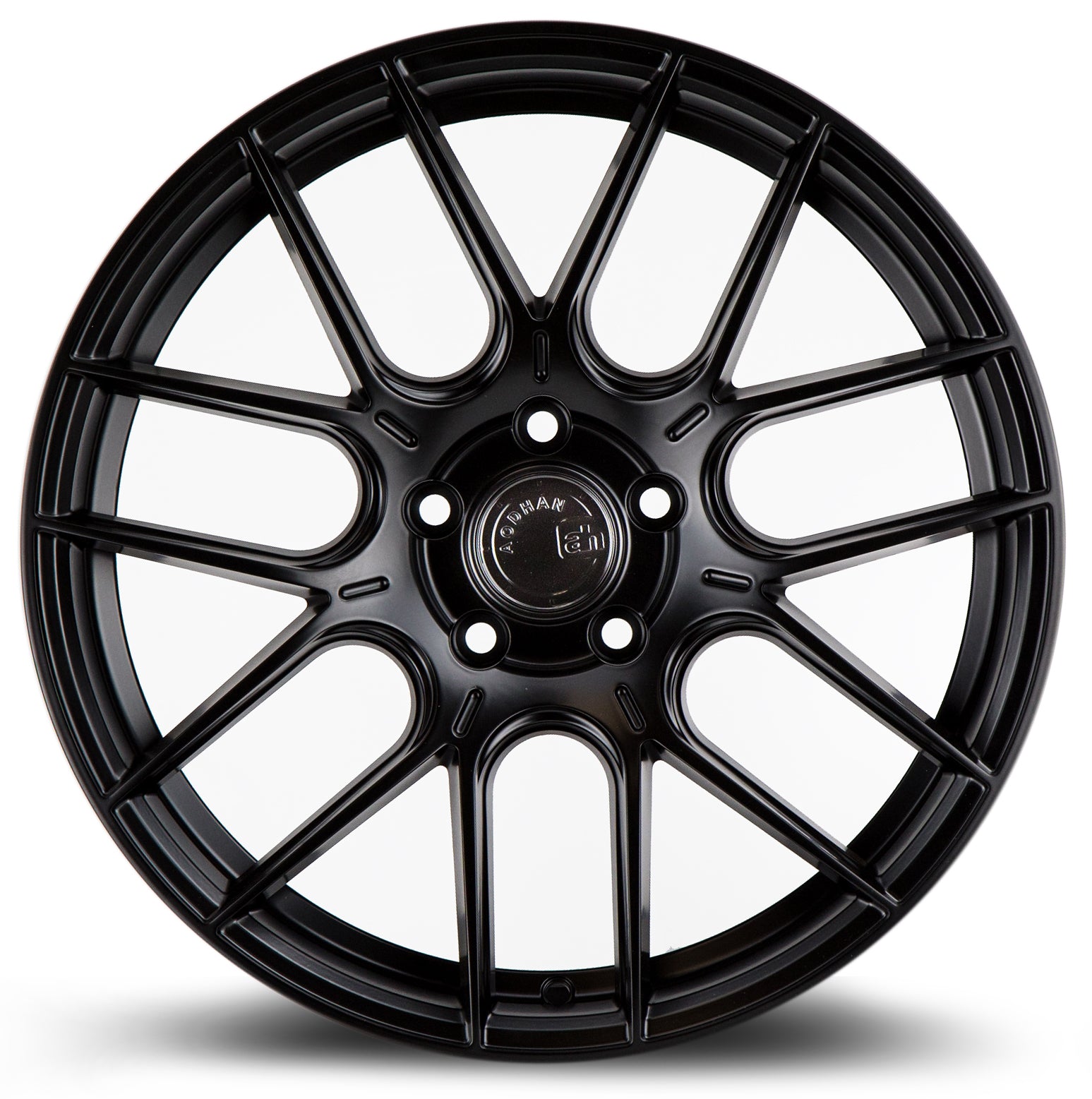Aodhan AH-X 18x8.5 Concave bronze 5x114.3 wheel ET35 stance