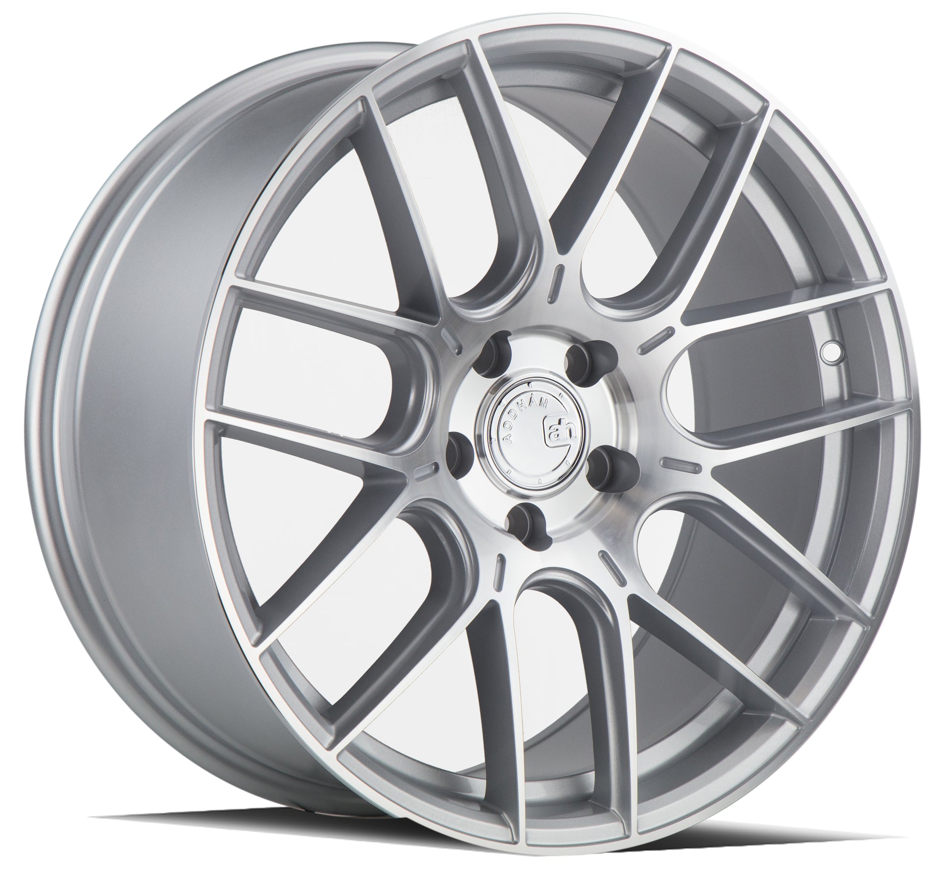 Aodhan AH-X 18x8.5 wheel 5x112 Silver Machined Concave Rim