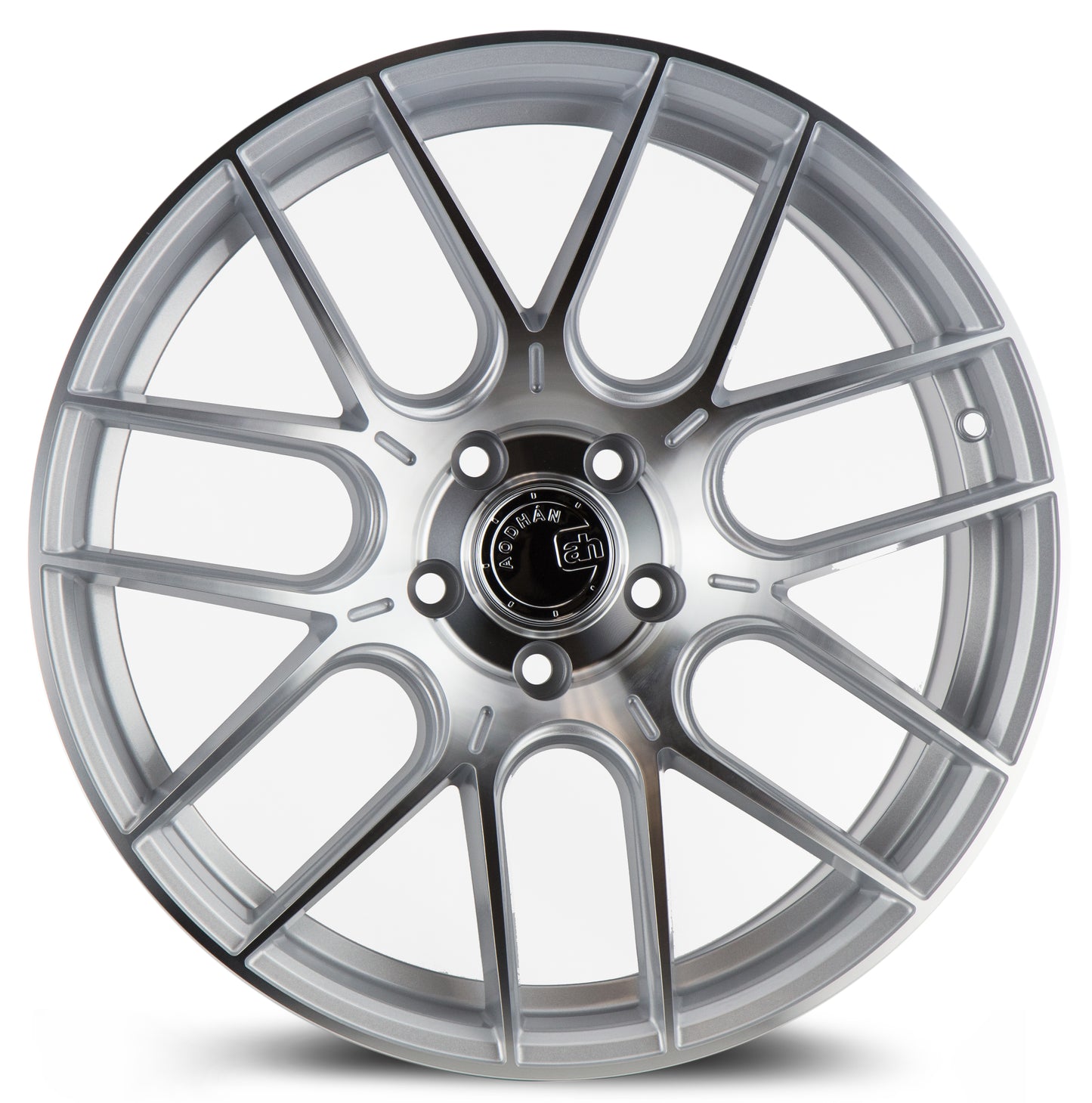 Aodhan AH-X 18x8.5 Concave black 5x120 wheel ET35 stance