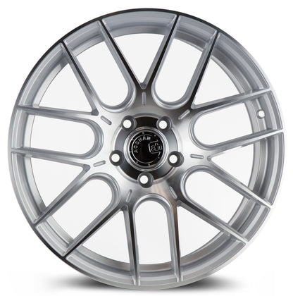 Aodhan AH-X 18x8.5 Concave black 5x120 wheel ET35 stance