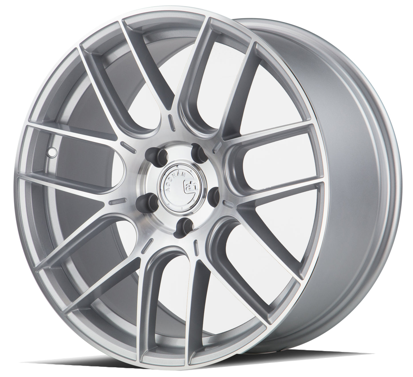 Aodhan AH-X 18x8.5 rim Concave black 5x120 wheel ET35 Hellaflushed