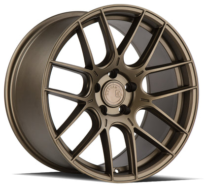 Aodhan AH-X 18x9.5 wheel 5x112 Matte Bronze Concave Rim