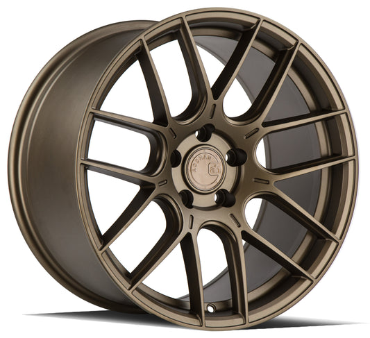 Aodhan AH-X 18x9.5 wheel 5x114.3 Matte Bronze Concave Rim