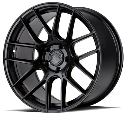 Aodhan AH-X 18x9.5 rim Concave bronze 5X4.5 wheel ET35 Hellaflushed