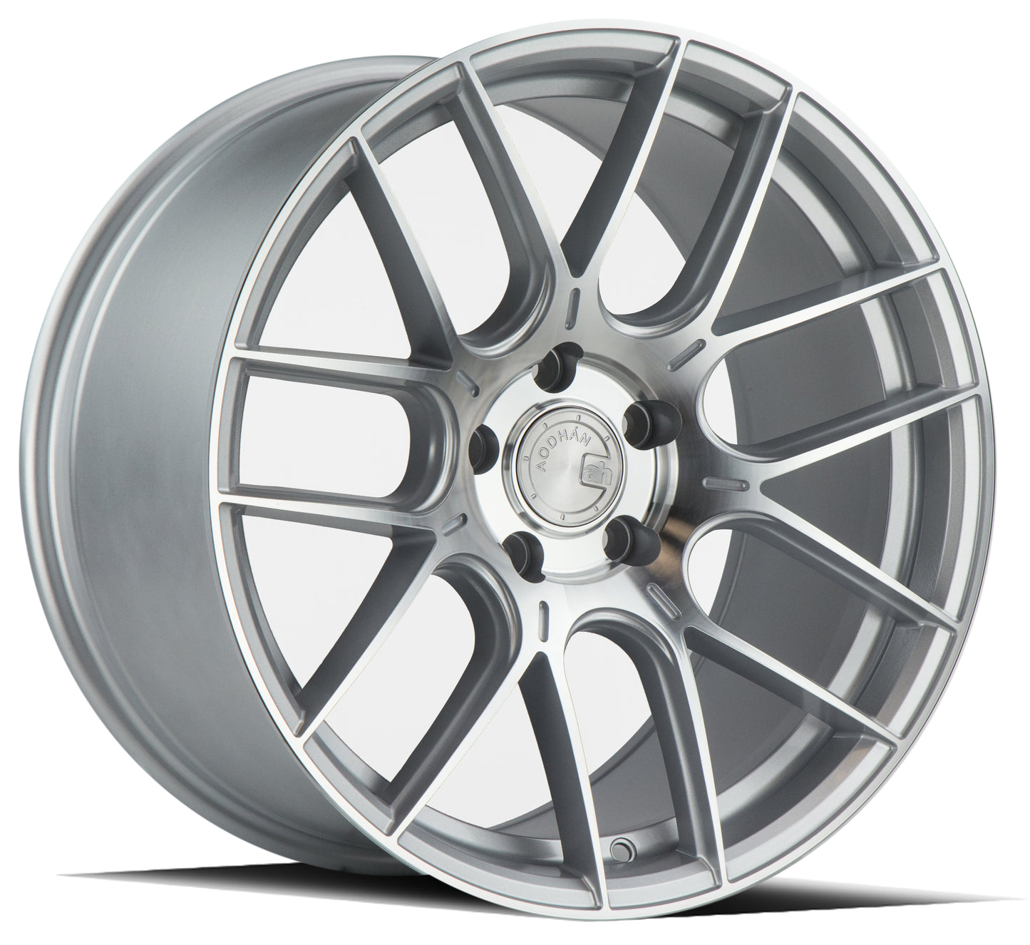 Aodhan AH-X 18x9.5 wheel 5x112 Silver Machined Concave Rim