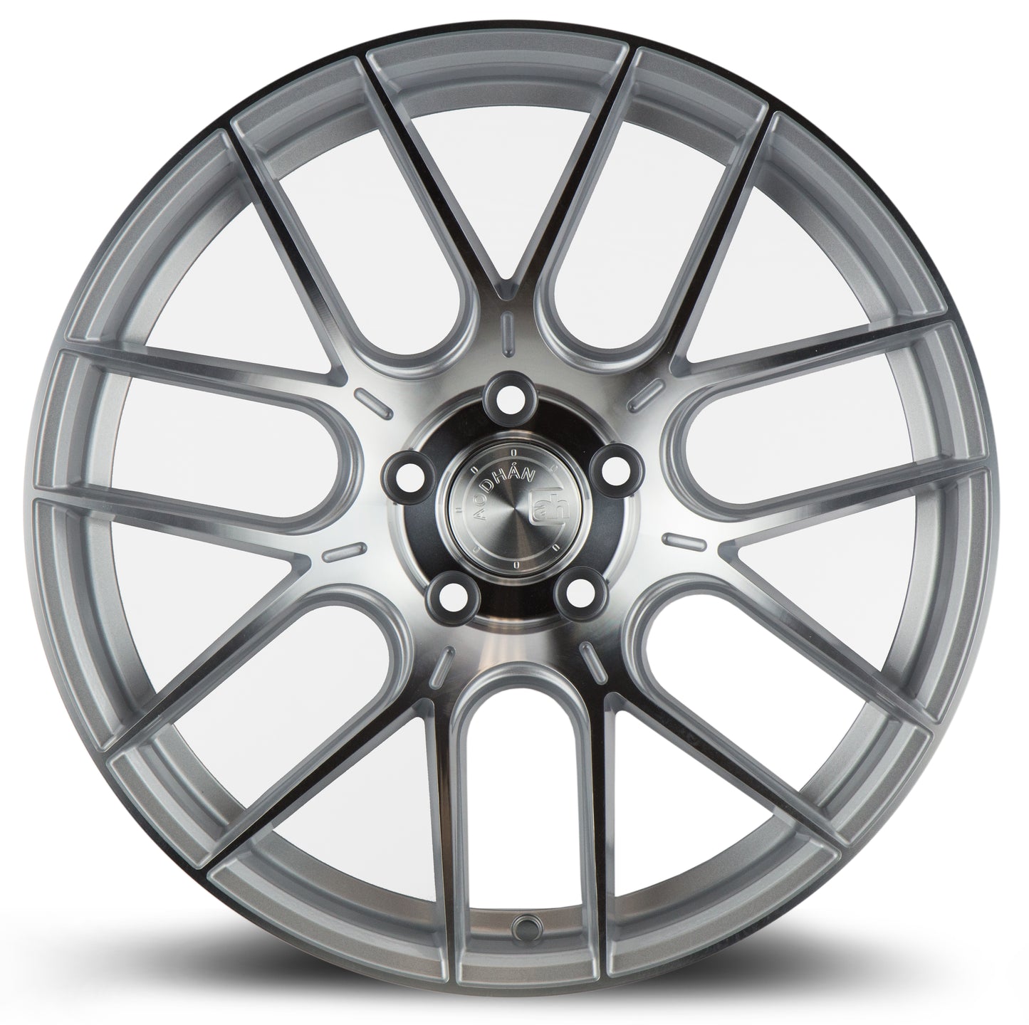 Aodhan AH-X 18x9.5 Concave black 5x114.3 wheel ET35 stance