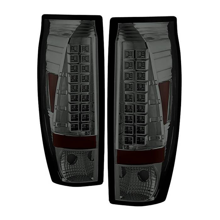 Spyder Chevy 02-06 Avalanche LED tail lights smoke