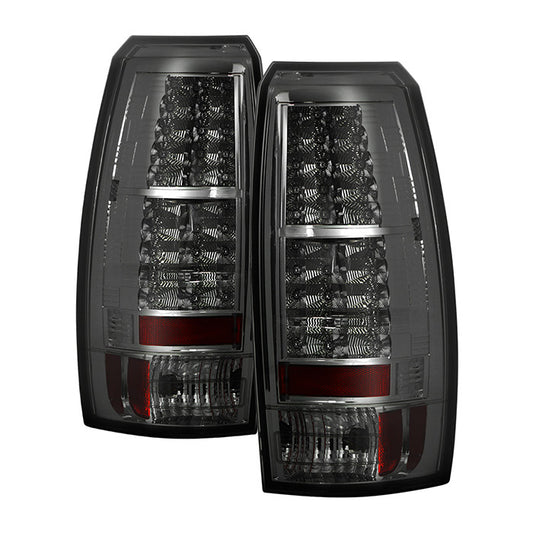 Spyder Chevy 07-13 Avalanche LED tail lights smoke