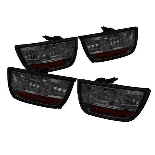 Spyder Chevy 10-13 Camaro LED tail lights smoke