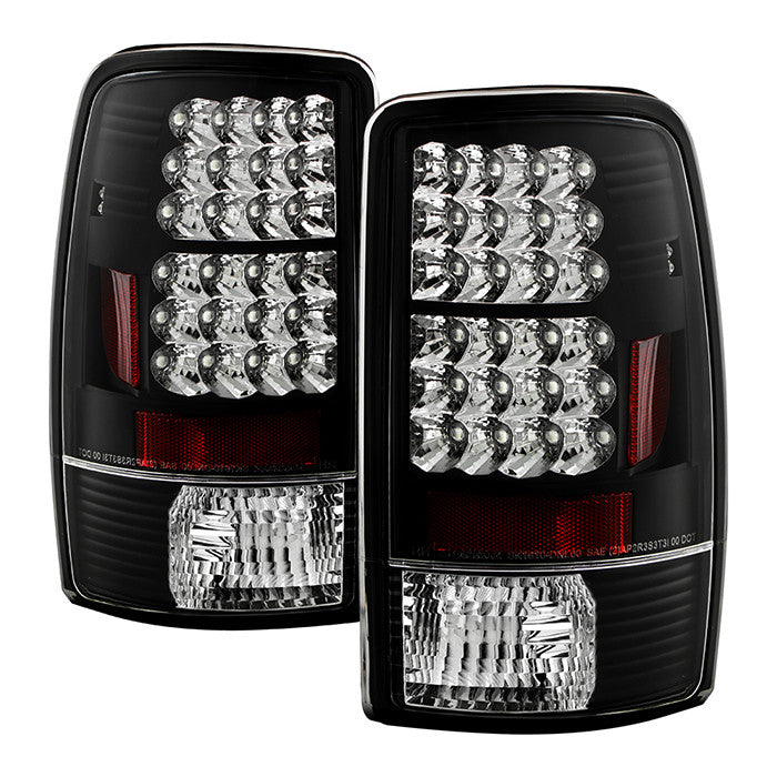 Spyder GMC 01-06 Yukon/Denali XL LED tail lights black