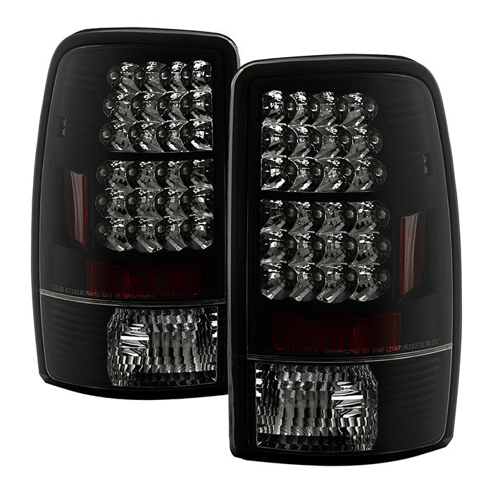 Spyder GMC 01-06 Yukon/Denali XL LED tail lights smoke