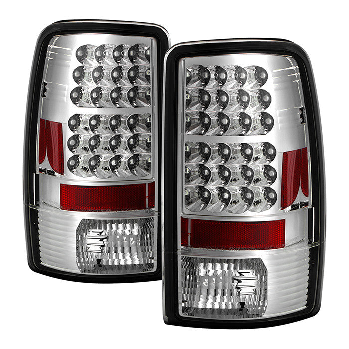 Spyder Suburban 00-06 Tahoe 1500/2500 LED tail lights chrome