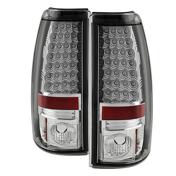 Spyder 03-06 Silverado 1500/2500 or 07 Classic LED tail lights chrome