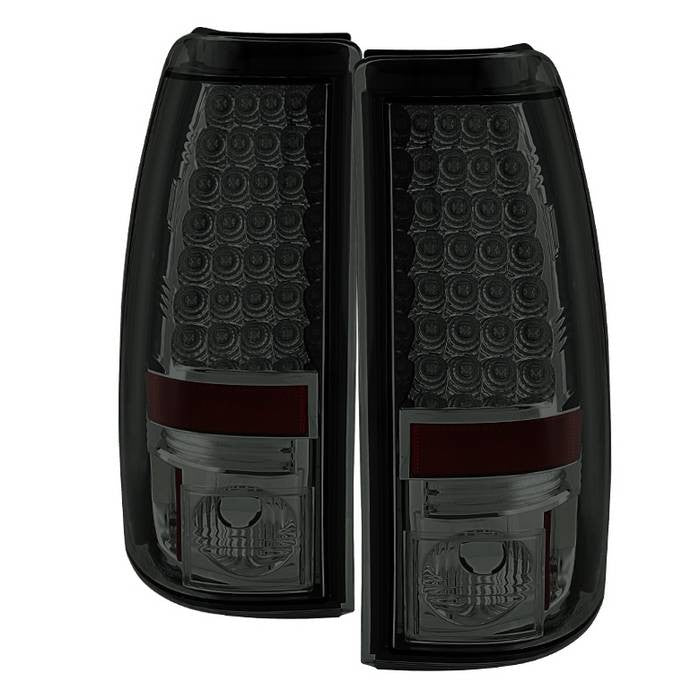 Spyder 03-06 Silverado 1500/2500 or 07 Classic LED tail lights smoke