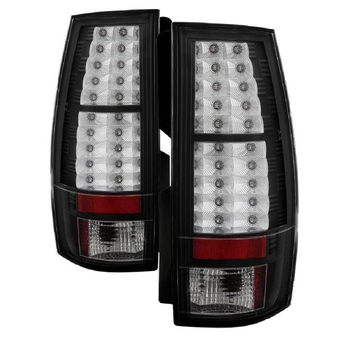 Spyder GMC 07-14 Yukon Denali LED bar tail lights black