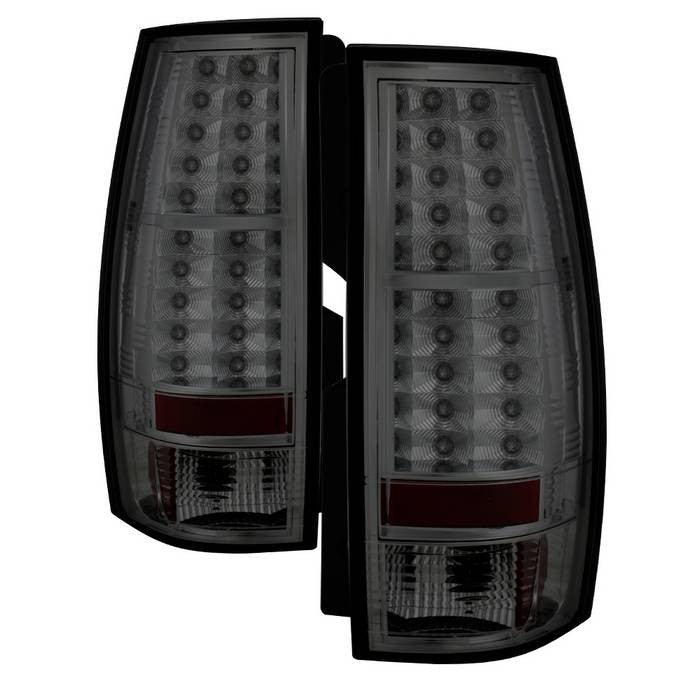 Spyder GMC 07-14 Yukon Denali LED bar tail lights smoke