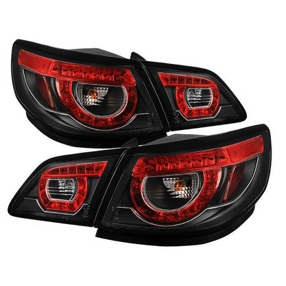 Spyder Chevy SS 2014-2016 LED tail lights black ALT-YD-CVSS14-LED-BK dispalyed