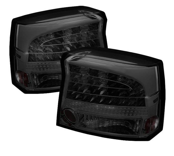 Spyder Dodge 09-10 Charger LED tail lights smoke