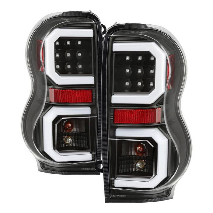 Spyder Dodge 04-09 Durango LED tail lights black