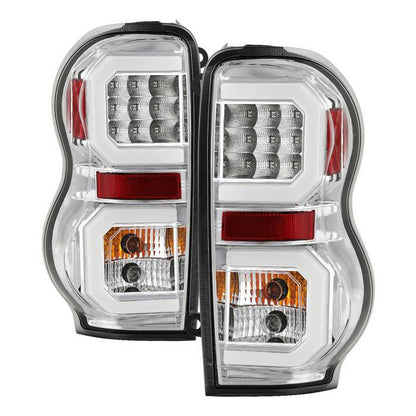 Spyder Dodge 04-09 Durango LED tail lights chrome