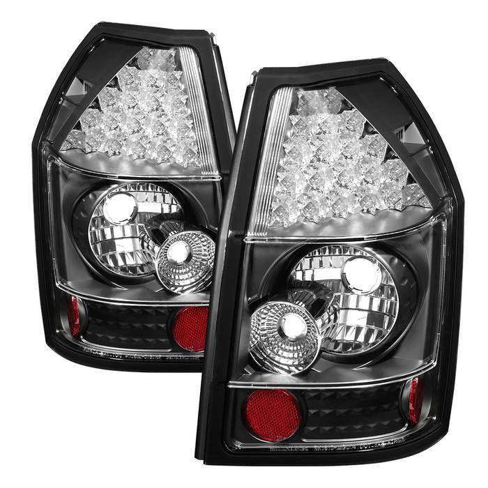 Spyder Dodge 05-08 Magnum LED tail lights black