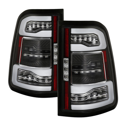 Spyder Dodge 19-20 Ram 1500 seq LED tail Light black Halogen type