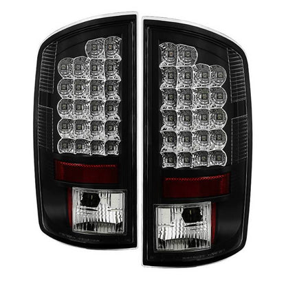 Spyder Dodge 03-06 Ram 1500 2500 3500 LED tail Light black