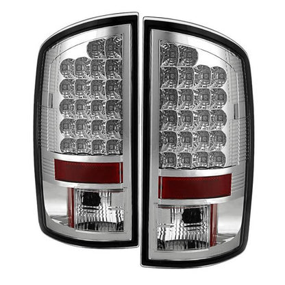 Spyder Dodge 03-06 Ram 1500 2500 3500 LED tail Light chrome