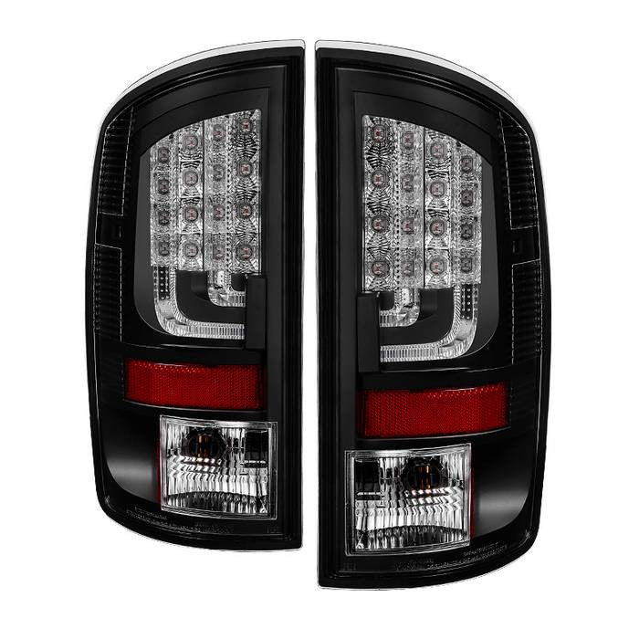 Spyder Dodge 03-06 Ram 1500 2500 3500 V2 LED tail Light black