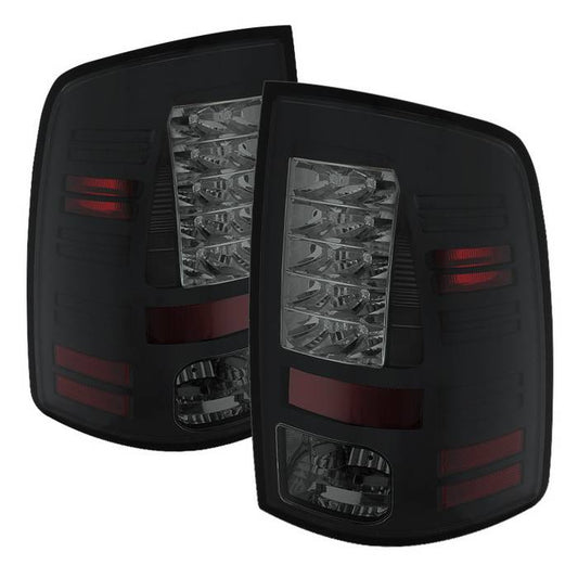 Spyder Dodge 10-18 Ram 1500 2500 3500 LED tail lights smoke