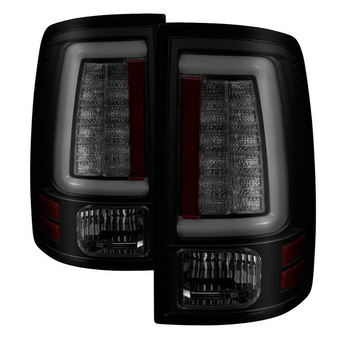 Spyder Dodge 10-18 Ram 1500 2500 3500 LED bar tail lights smoke