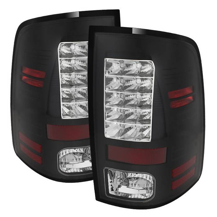 Spyder Dodge 13-18 Ram 1500 2500 3500 LED tail lights black