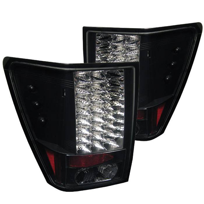 Spyder Jeep 05-06 Grand Cherokee LED tail lights black