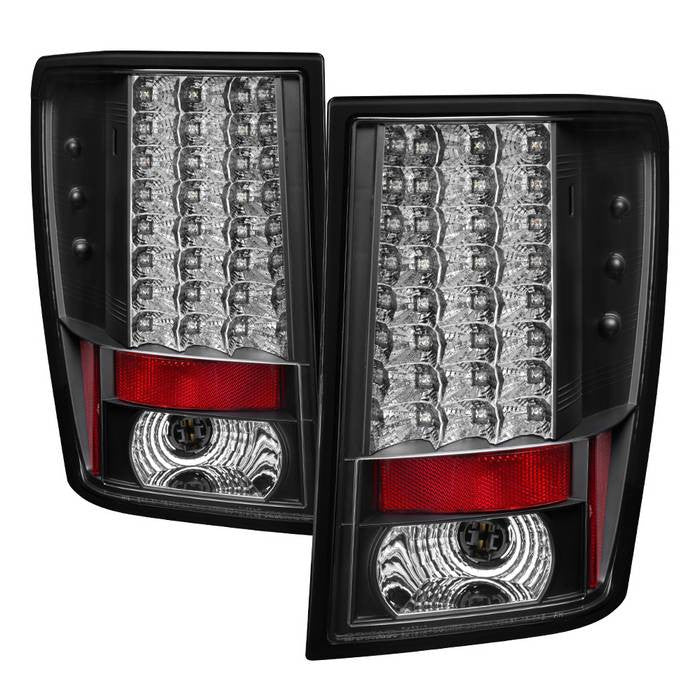 Spyder Jeep 07-10 Grand Cherokee LED tail lights black