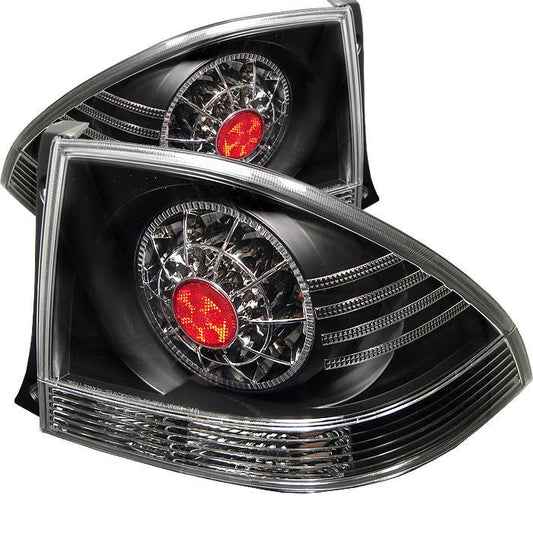 Spyder Lexus 01-05 IS300 LED tail lights black ALT-YD-LIS300-LED-BK