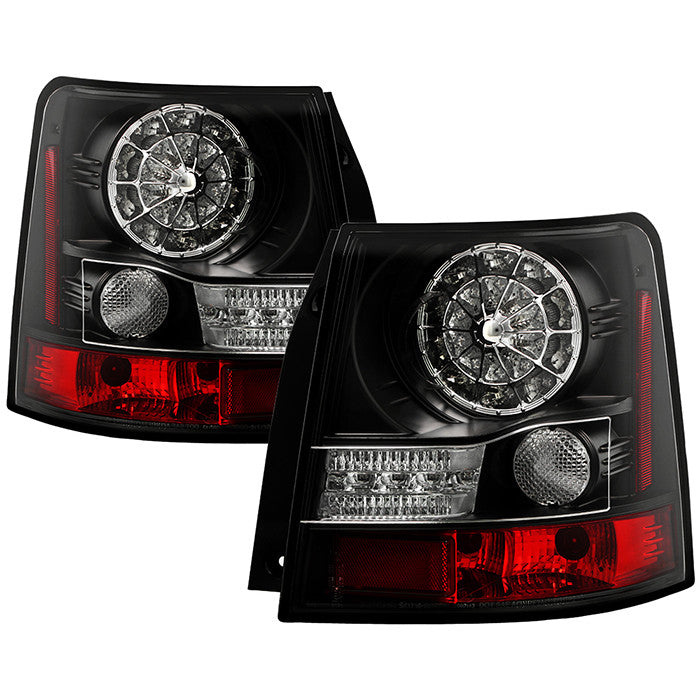 Spyder Range Rover Sport 06-09 LED tail lights black