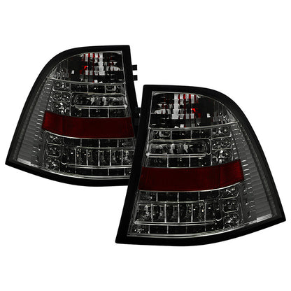 Spyder Benz 98-05 M-Class ML W163 LED tail lights smoke