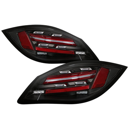 Spyder Porsche 09-12 Cayman/ Boxster 987 seq LED tail lights black