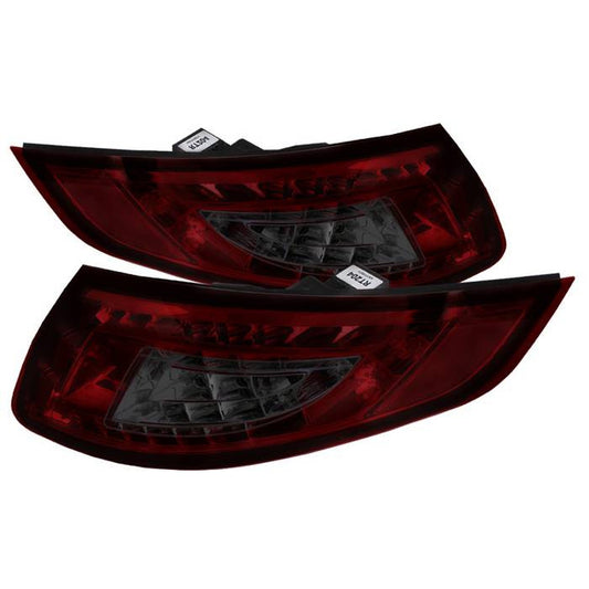 Spyder Porsche 05-08 997 LED tail lights red smoke