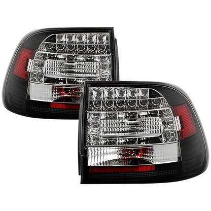 Spyder Porsche 03-07 Cayenne LED tail lights black