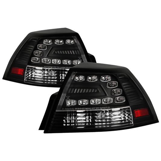 Spyder Pontiac 08-09 G8 LED tail lights black ALT-YD-PG808-LED-BK display